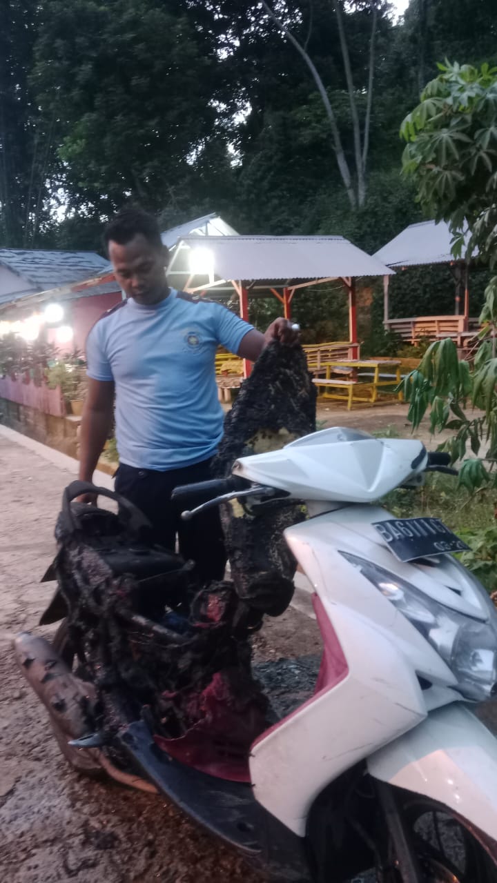 kebakaran motor