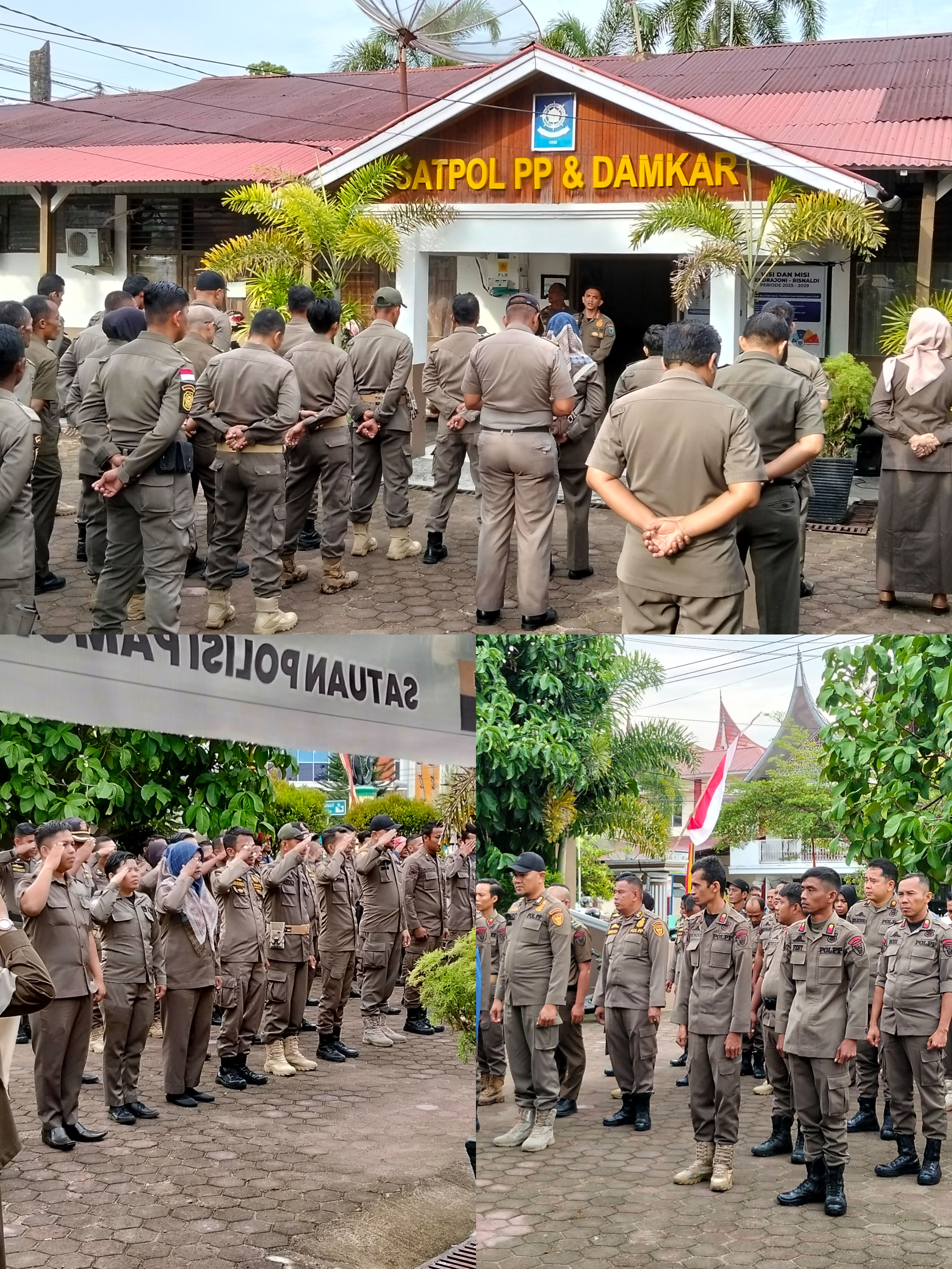 APEL PERTAMA Plt. KASAT POL PP