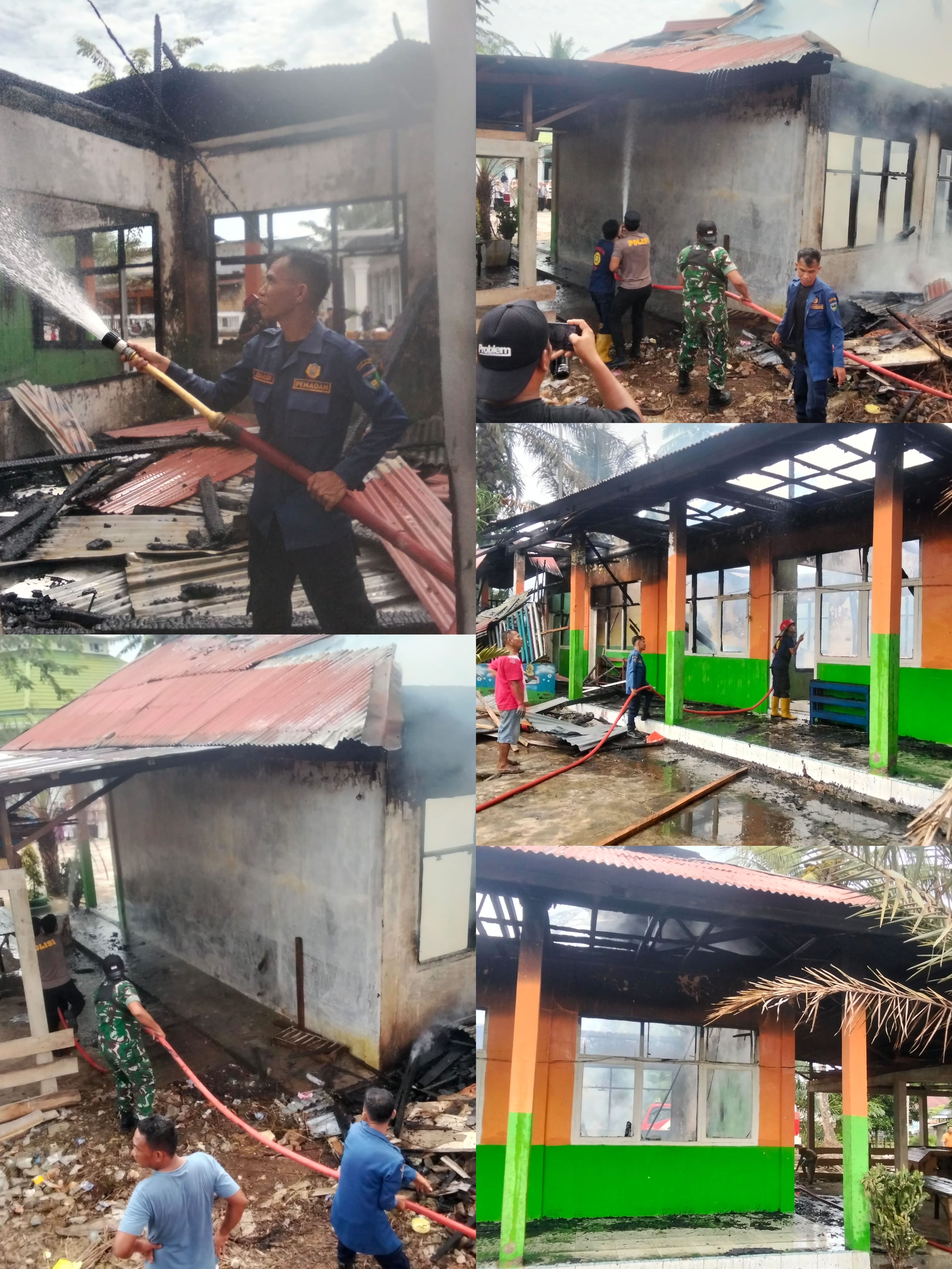 Kebakaran Sekolah TK Inderapura