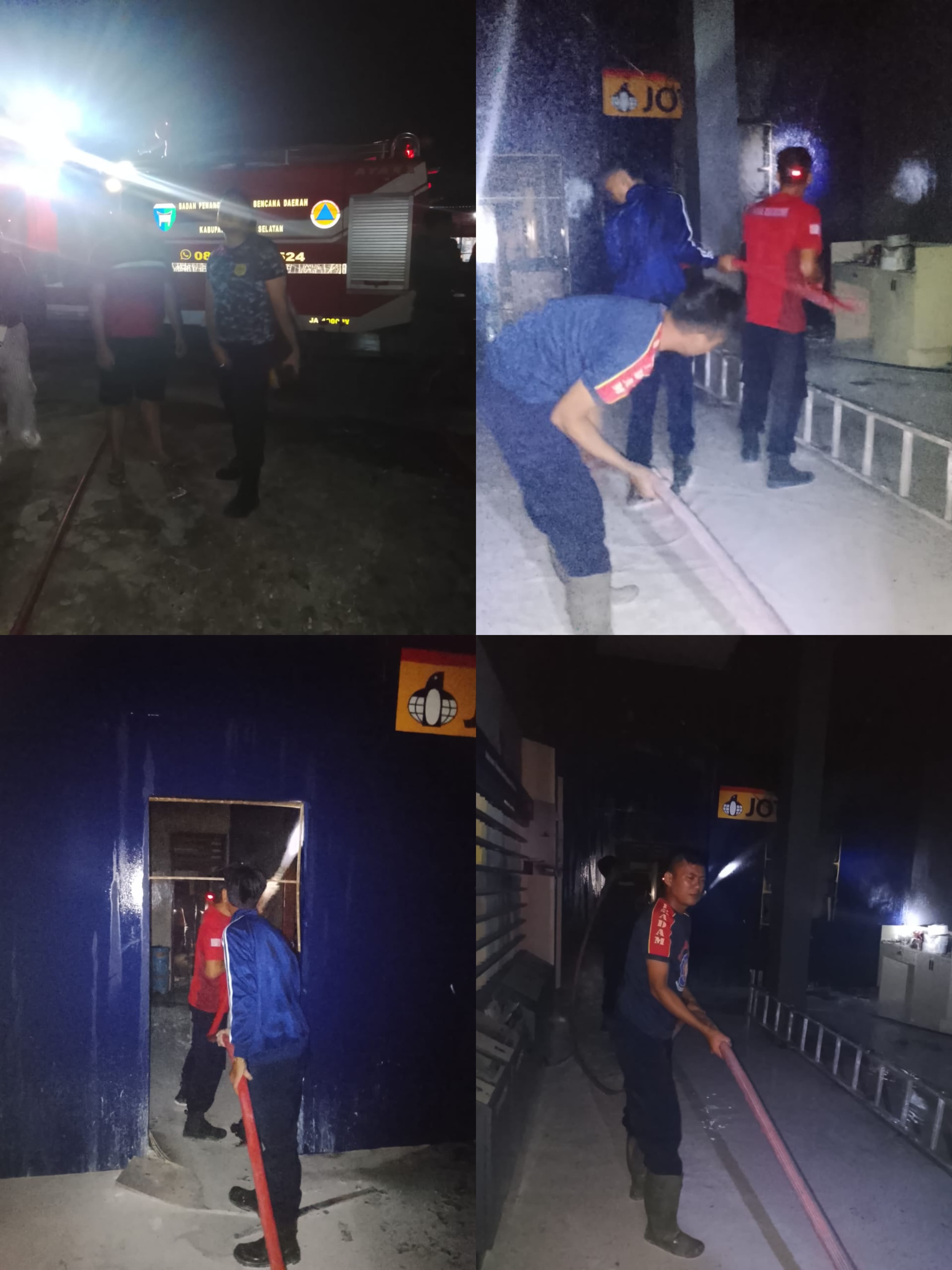 KEBAKARAN RUKO DUA PINTU NAGARI SILAUT