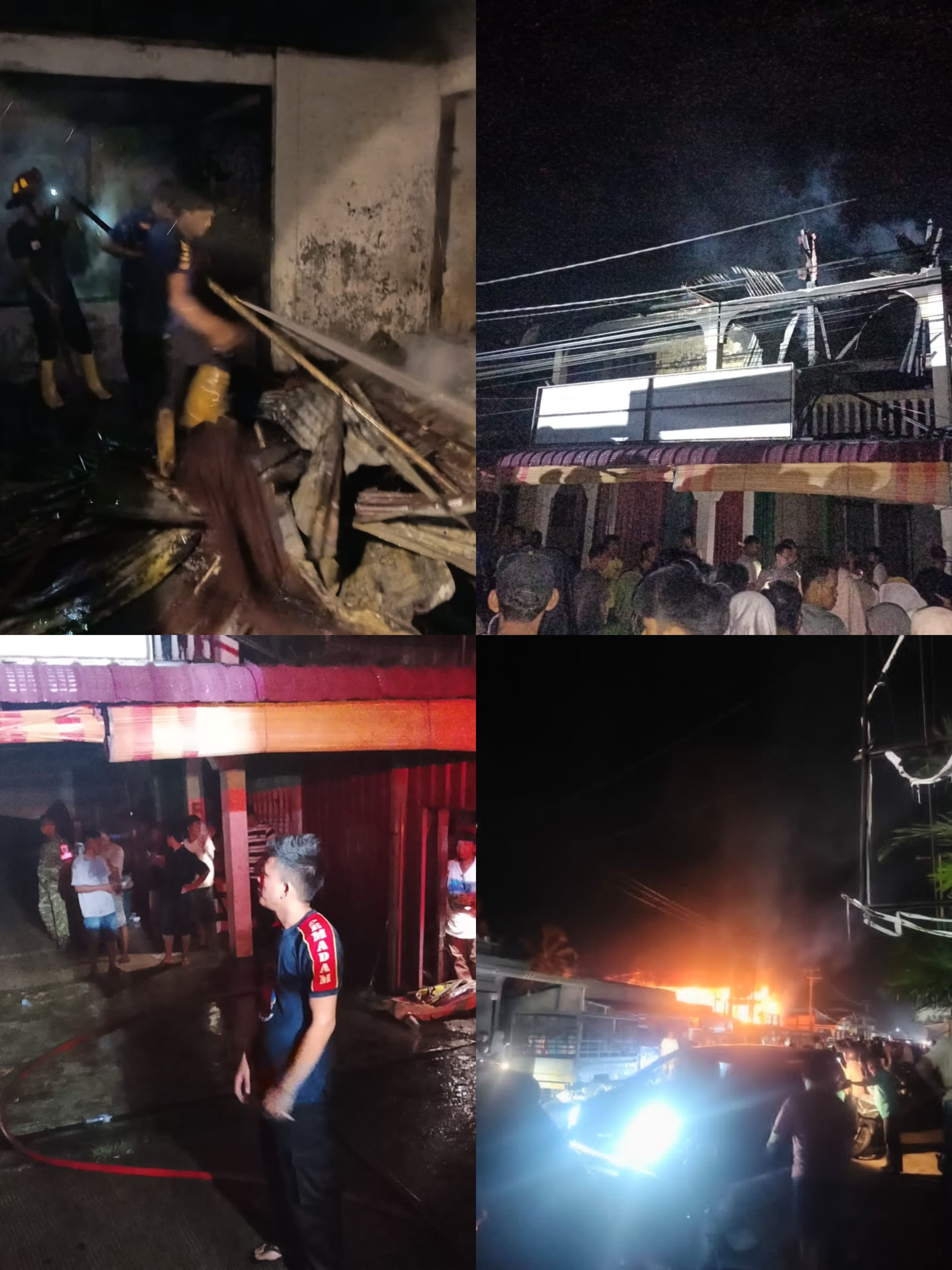 Kebakaran Ruko Dua Lantai