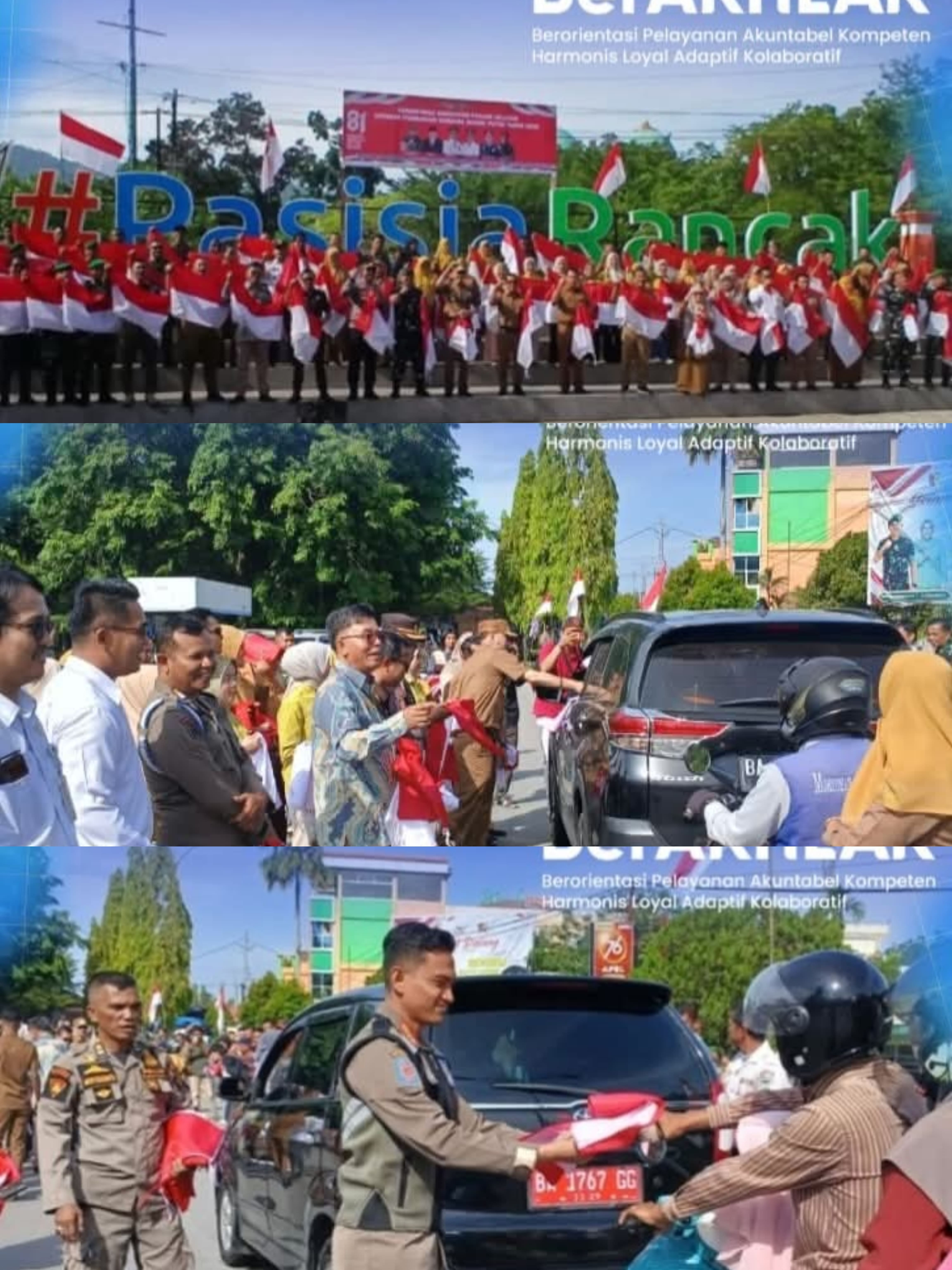 Gerakan Pembagian Bendera Merah Putih