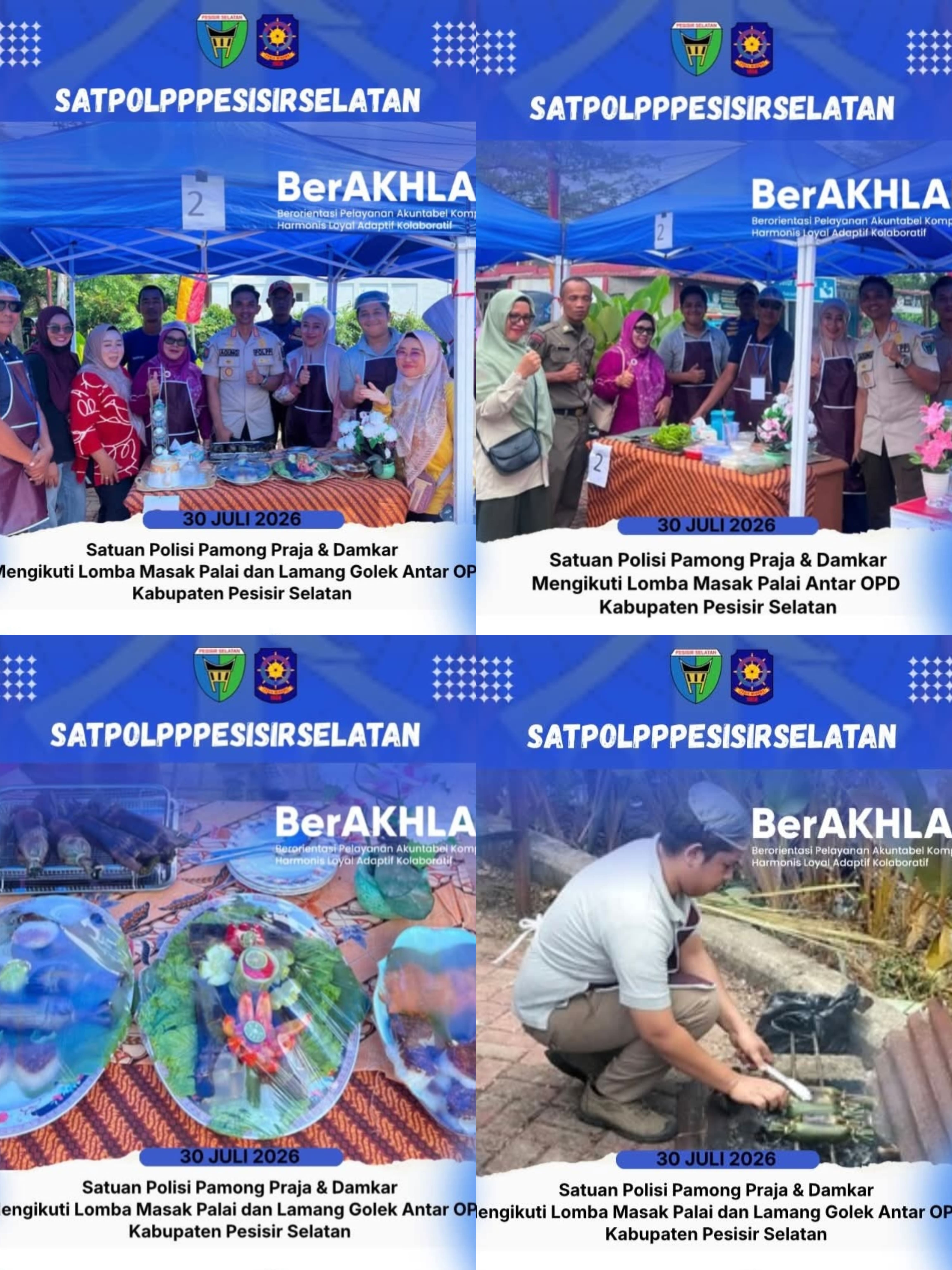 Lomba Masak Palai dan Lamang Golek Antar OPD