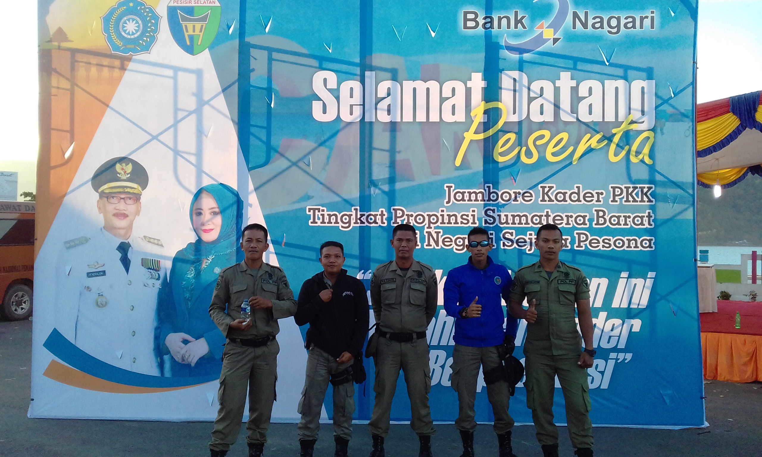 Pengamanan Jambore PKK Tingkat Sumatera Barat