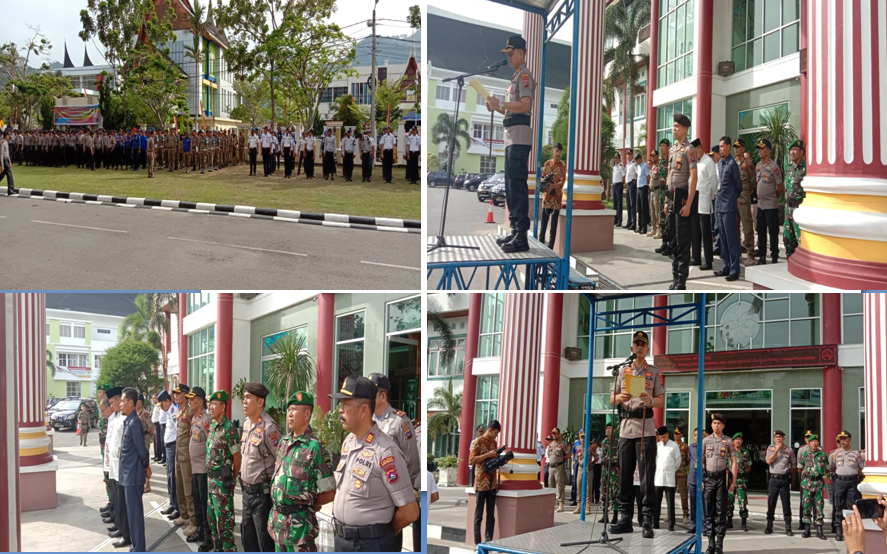  Apel gabungan persiapan Tour De Singkarak Etape 8 Sungai Penuh - Pesisir Selatan. 