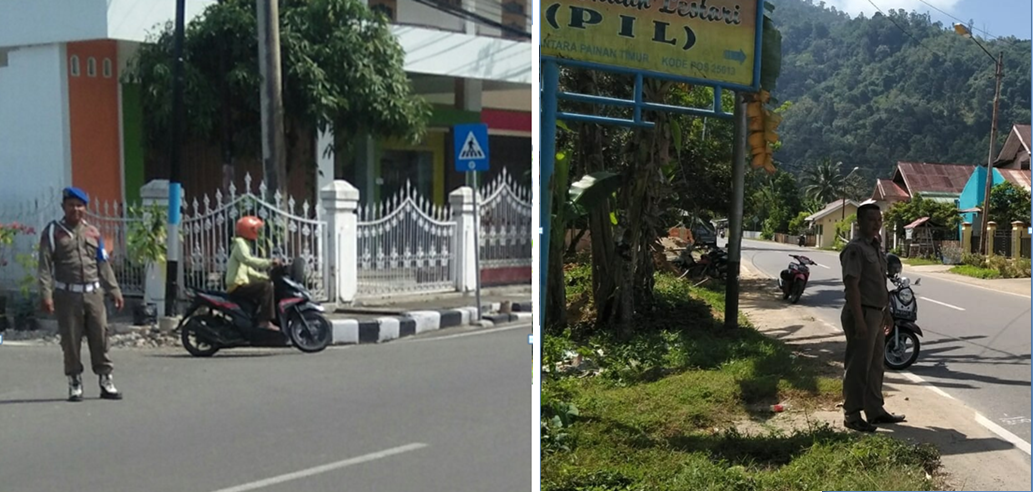 Pengamanan Tour De Singkarak pada Etape 9 Carocok painan - Batas Kota Padang