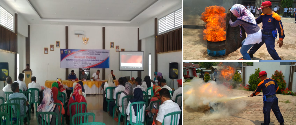 Sosialisasi Pencegahan Kebakaran di Kecamatan Lengayang