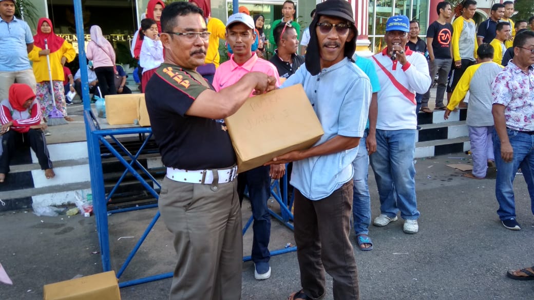 Po PP dan Damkar Juara dua Tengkelek Raksasa