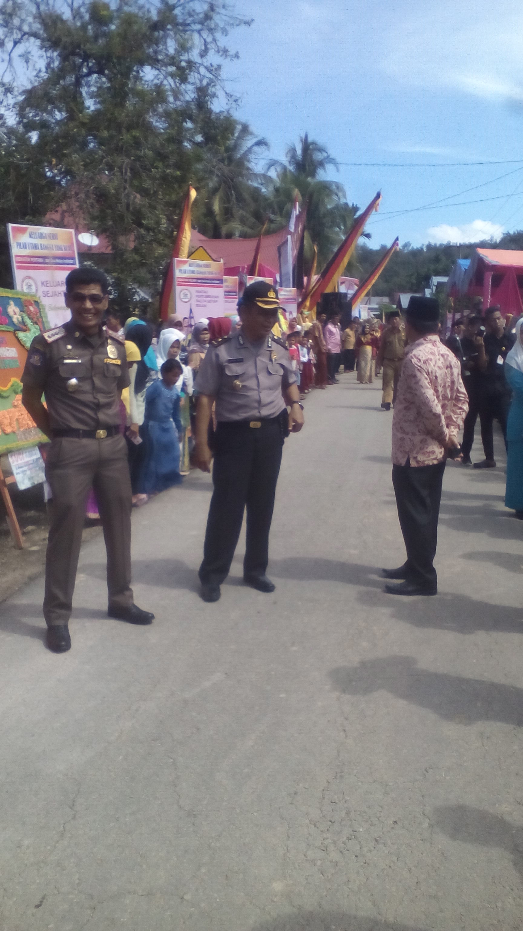 Pengamanan Penilaian Nagari Terbaik Tingkat Sumbar.