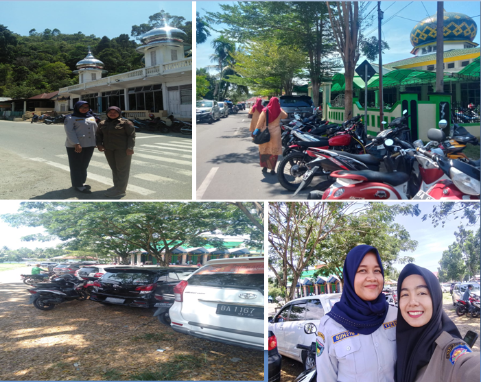 Pengaman terhadap Umat Islam yang beribadah pada Hari Jum’at.