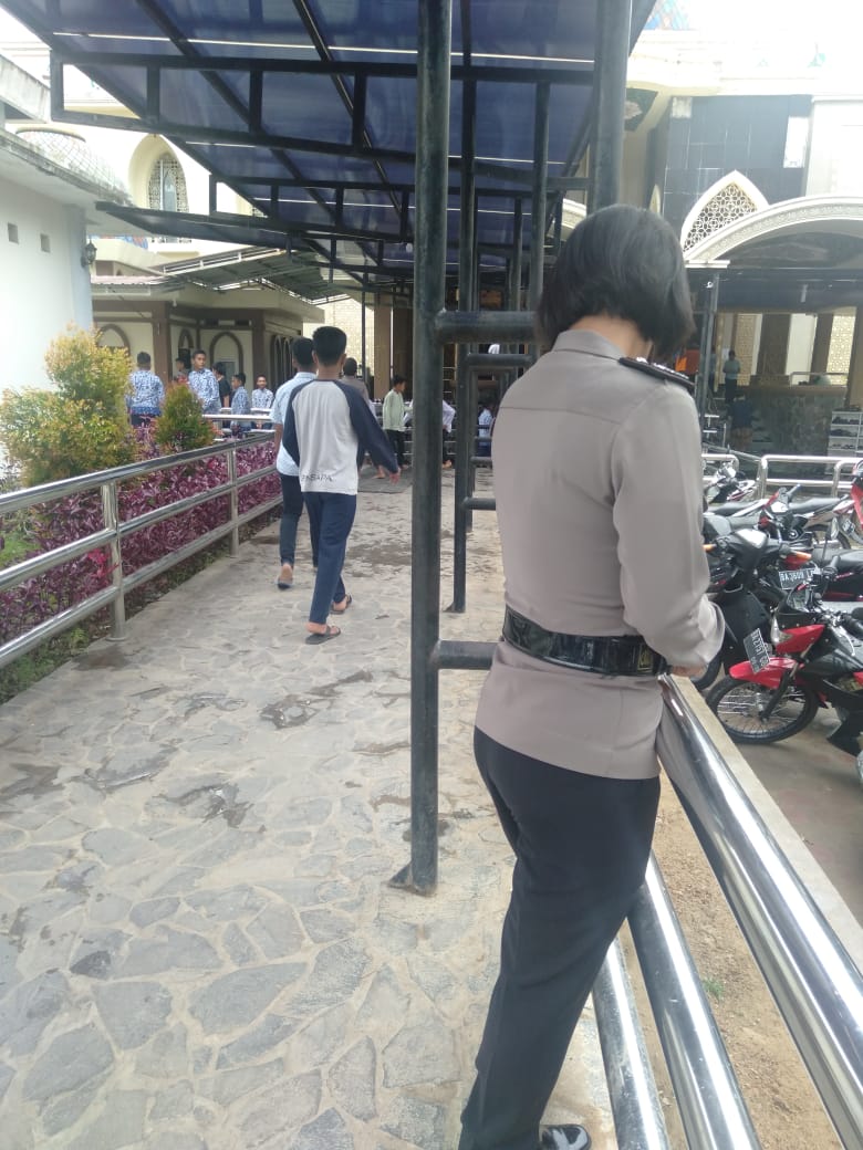 PAM Shalat Jumat di Mesjid Akbar Baiturahman