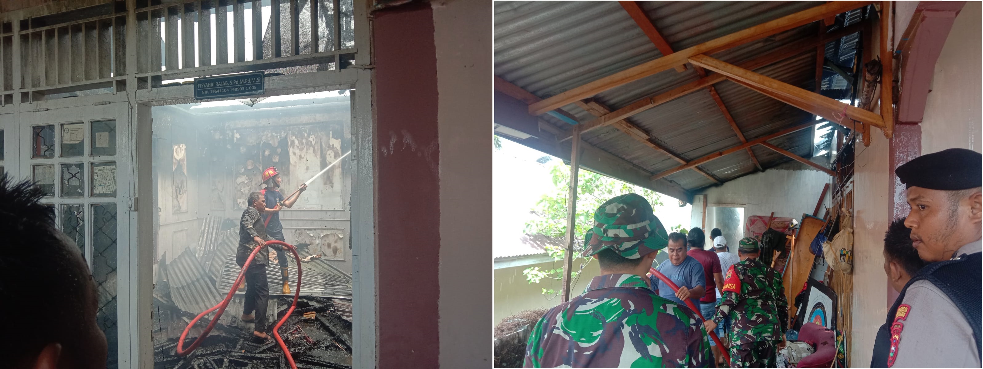 Kejadian Kebakaran  PERUMNAS PAINAN TUMUR  BLOK B4 NO 1