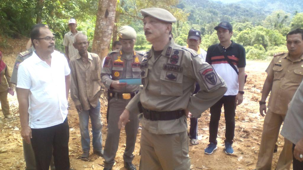 Penghentian dan penertiban Galian C serta mesin pemecah batu (stone crusher) di Nagari Tambang Kec. 