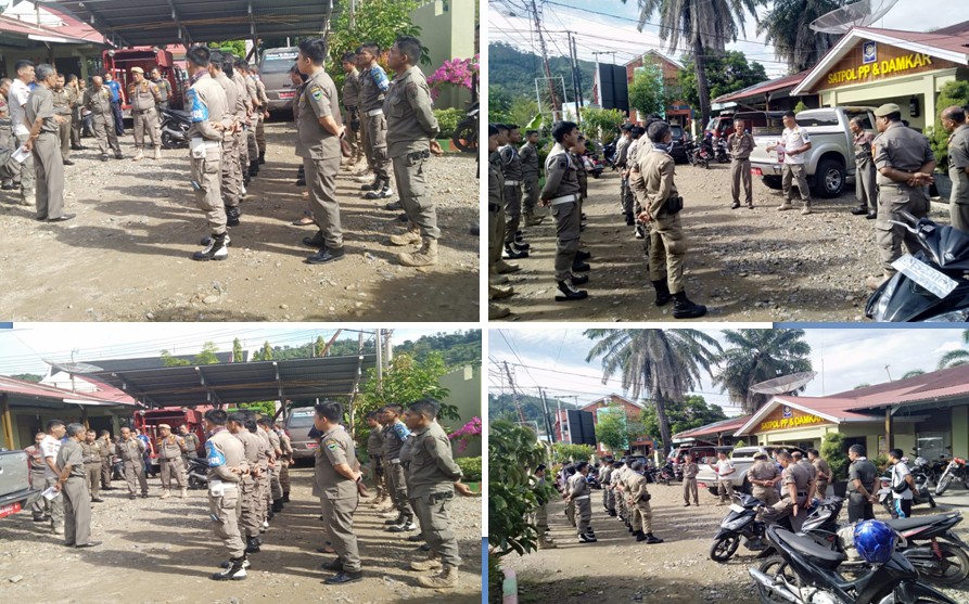 Persiapan Pengamanan di Rusunawah Painan