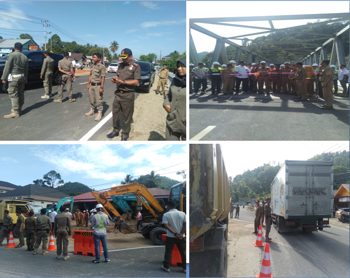Peresmian Jembatan Duplikasi di Salido