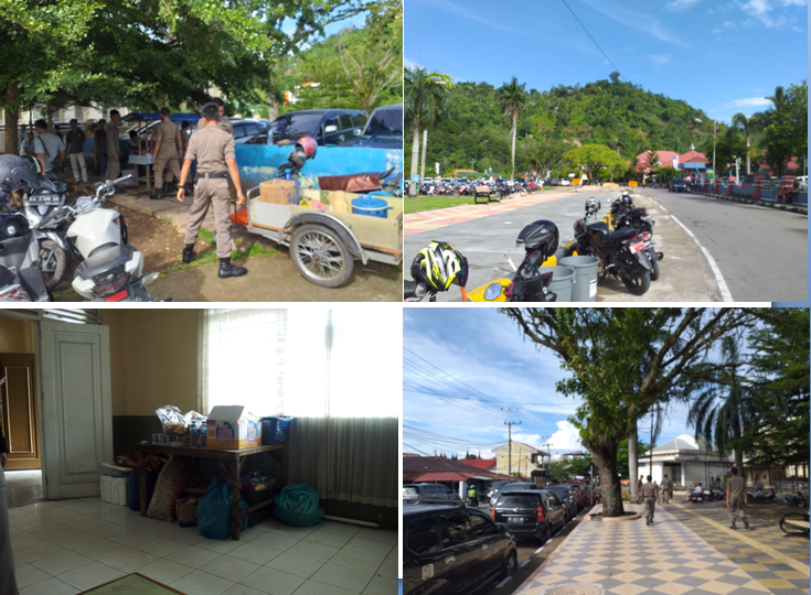 Penertiban PKL di kawasan RSUD M.Zein Painan