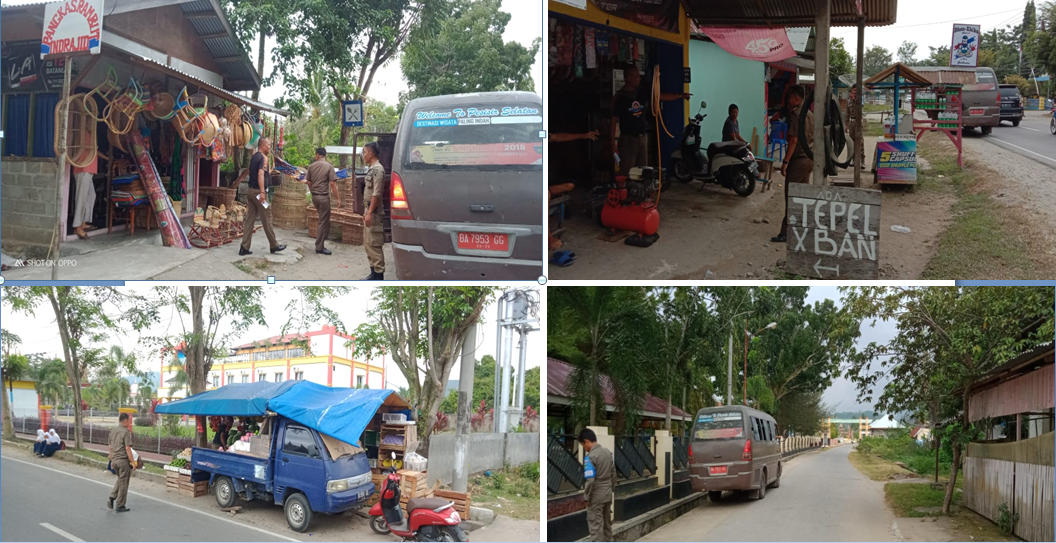  Sosialisa terhadap Pedagang Kaki Lima (PKL) yang berda di kawasan Sago