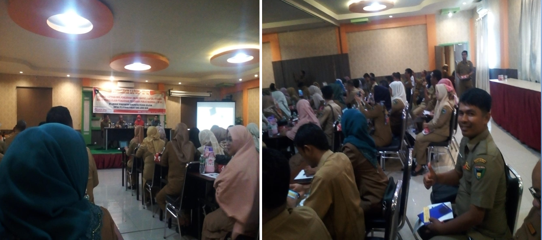 Mengikuti Layanan Sosialisasi dan Pengaduan Online Rakyat (Lapor) Sebagai Sistim Pengelola Pengaduan