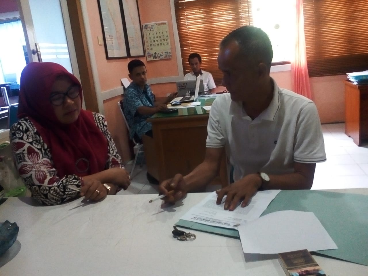koordinasi dengan pariwisata 02 Oktober 2019