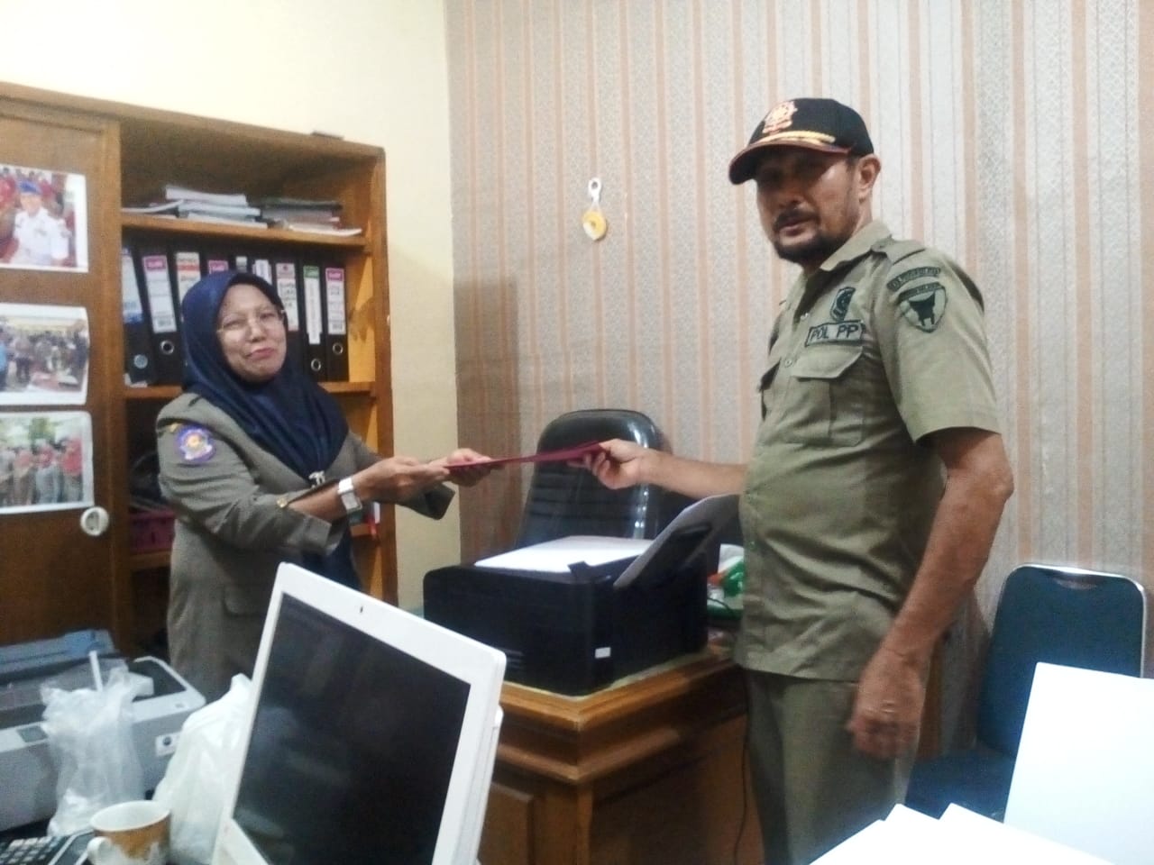 Penerimaa Bahan Pensiun Jasrizal 03 oktober 2019