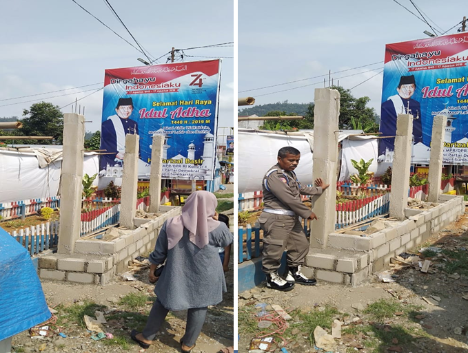 Penertiban di batang kapas 02 Desember 2019