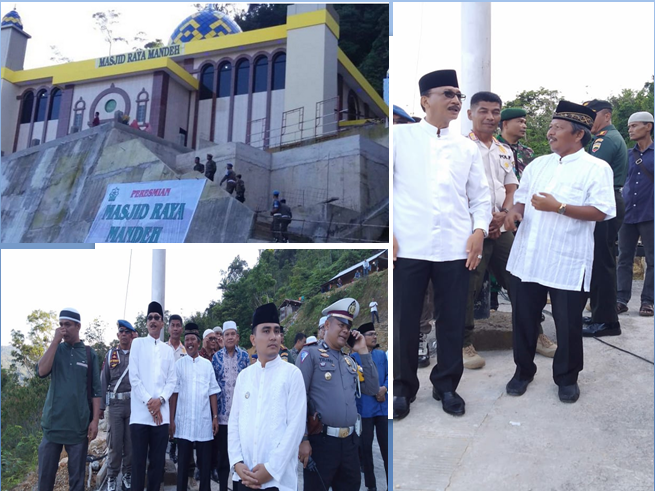 Pengamanan Peresmian Mesjid Raya Mandeh 2 Januari 2020